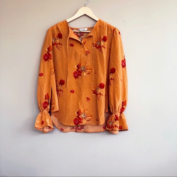 Tucker Tops - NEW • Tucker • Juliette Blouse Desert Floral Carme